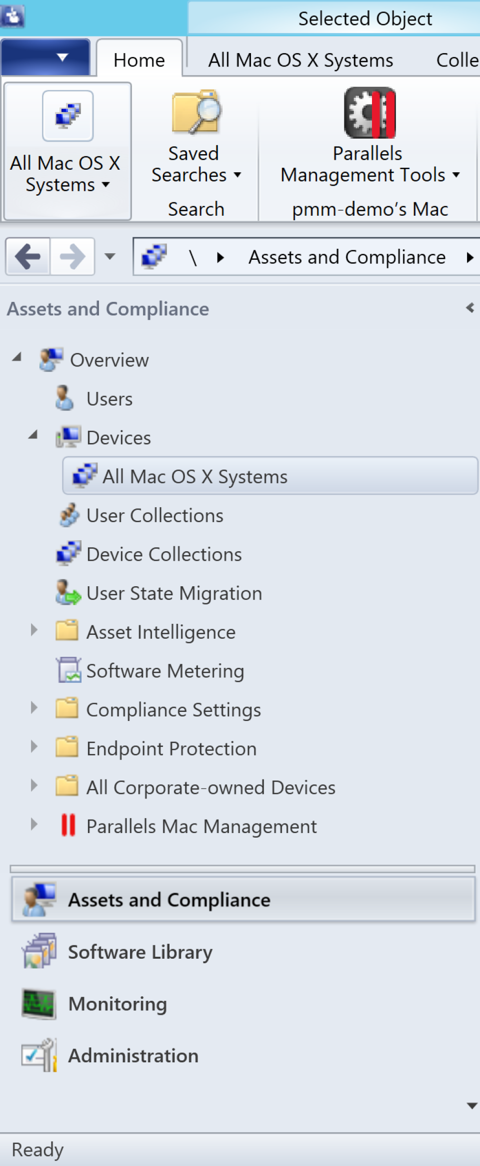 screenshot of Virtuozzo Containers
